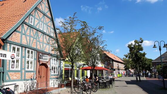 Fußgängerzone in Rotenburg (Wümme)