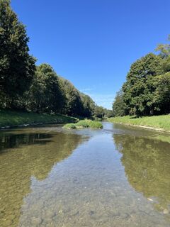 Photo de Doris Faller le long du parcours