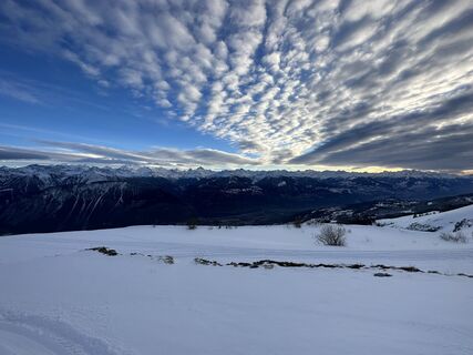 Foto de Lou perrin a lo largo del recorrido