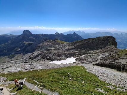 Foto de Kurt Gassmann a lo largo del recorrido
