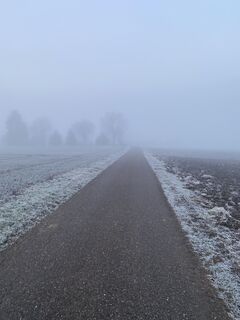 Photo de Christian Mark le long du parcours