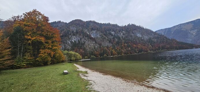 Foto de Johann Schallinger a lo largo del recorrido