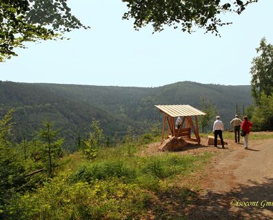 Aussichts-Schaukel am Stollenrank