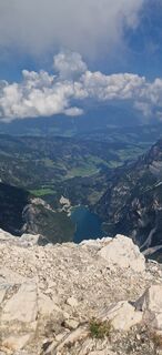 Foto von Magda entlang der Tour