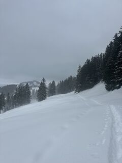 Foto von Joshua Schuster entlang der Tour