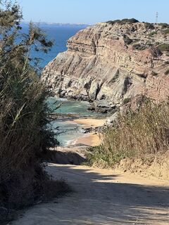 Foto von Heike Hadamus entlang der Tour