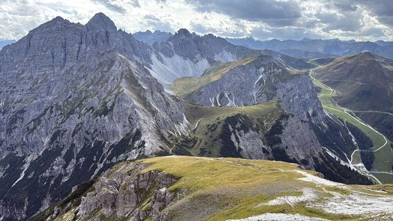 Photo de Robert Mende le long du parcours