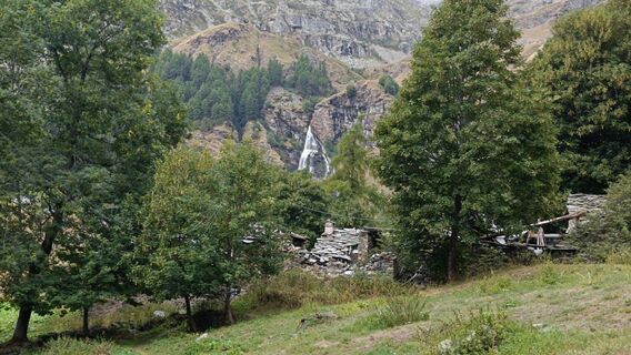 Foto de Maurizio Dell'acqua a lo largo del recorrido