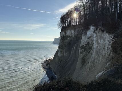 Foto de Norbert Herbig a lo largo del recorrido
