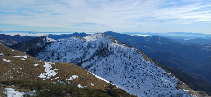 Photo de Janez Perko le long du parcours