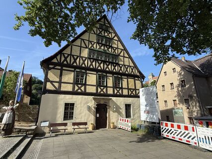 Photo de Norbert Herbig le long du parcours