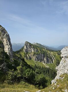 Foto von Martina entlang der Tour