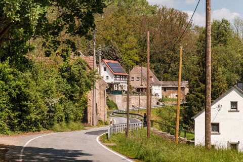 Malerische Straßen durch die Lommatzscher Pflege