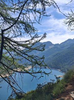 Photo de Claudio Dainese le long du parcours
