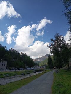 Foto von Aner entlang der Tour