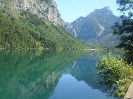 Leopoldsteinersee vom Seeausfluß