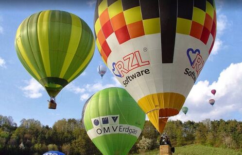 Ballonfahren Thaller in Hofkirchen, ApfelLand-Stubenbergsee, Oststeiermark