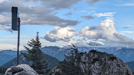 Foto von Klaus Lehner entlang der Tour