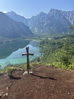 Foto von Stefanie Roitner entlang der Tour