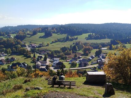 Photo de Albert Seitz le long du parcours