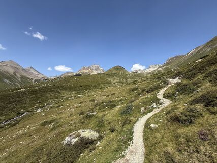 Foto von Ugo Rocca entlang der Tour