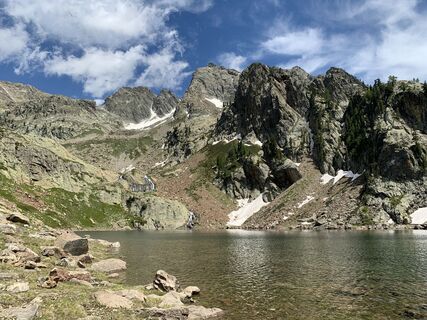 Photo de Toni Lerda le long du parcours