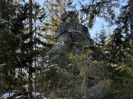 Photo de Norbert Herbig le long du parcours