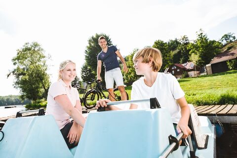 Entspannung am Donausee in Weitenegg