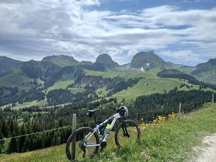 Foto von Lacika Kovács entlang der Tour