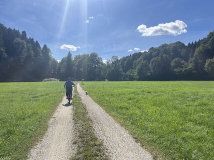 Fotografia z Peter Steyrer na trase