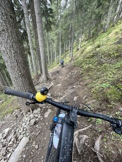 Fotografie z pedaklaus na trase