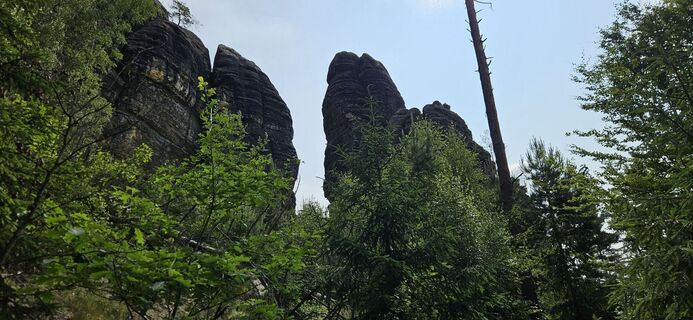 Foto van Andreas Henning langs de tour