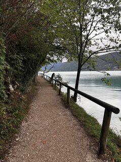 Foto von Birgit Haubner entlang der Tour
