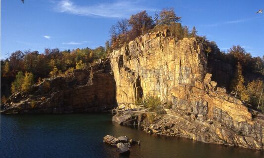 Steinbruch, Königshainer Berge