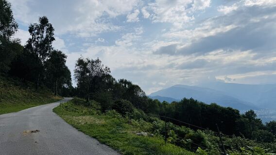 Foto fra Jean Claude Guidi undervejs på turen