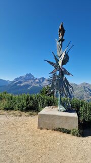 Foto von Fabrizi Mellano entlang der Tour