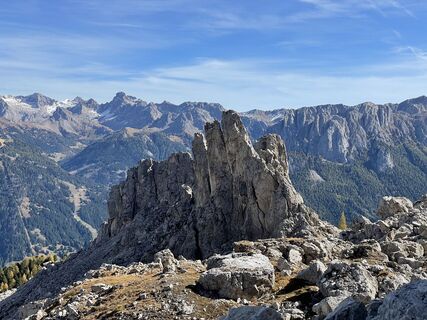 Foto von Guglielmo Battocletti entlang der Tour