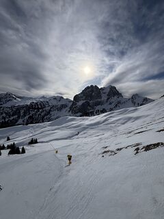 Photo de Hugo Ulrich le long du parcours