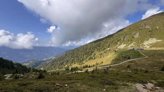 Foto von Mauro Calegari entlang der Tour