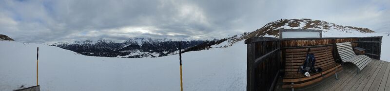 Foto von Marlyse Leu entlang der Tour