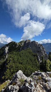 Foto von Klementina Gartner entlang der Tour