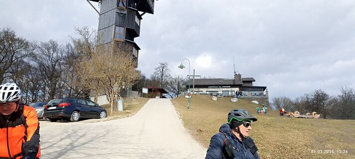 Fotografia z Walter Köllner na trase
