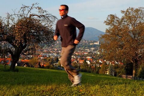 Laufen in  Weiz, Oststeiermark