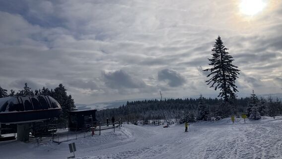 Photo de Christian Kakuska le long du parcours