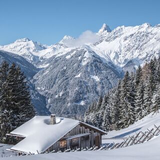 Winterlandschaft Bartholomäberg