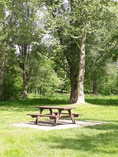 Rastplatz im Naherholungsgebiet