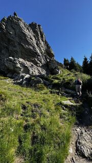 Fotografia z Jakob Glawogger na trase