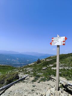 Foto von Mirco moretti entlang der Tour
