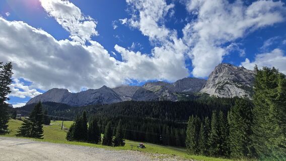 Foto von Benjamin Löffler entlang der Tour