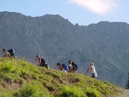 Wanderung richtung Blasenka